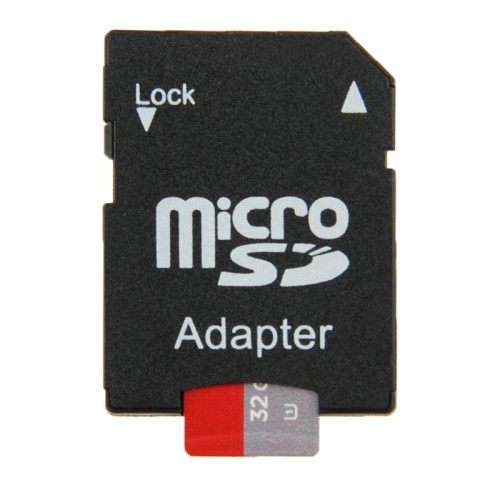 32GB High Speed Class 10 TF/Micro SDHC UHS-1(U1) Memory Card, Write: 15mb/s, Read: 30mb/s (100% Real Capacity)(Black)